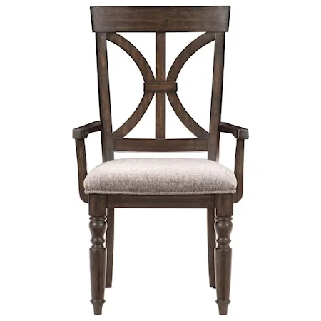 Transitional Arm Chair